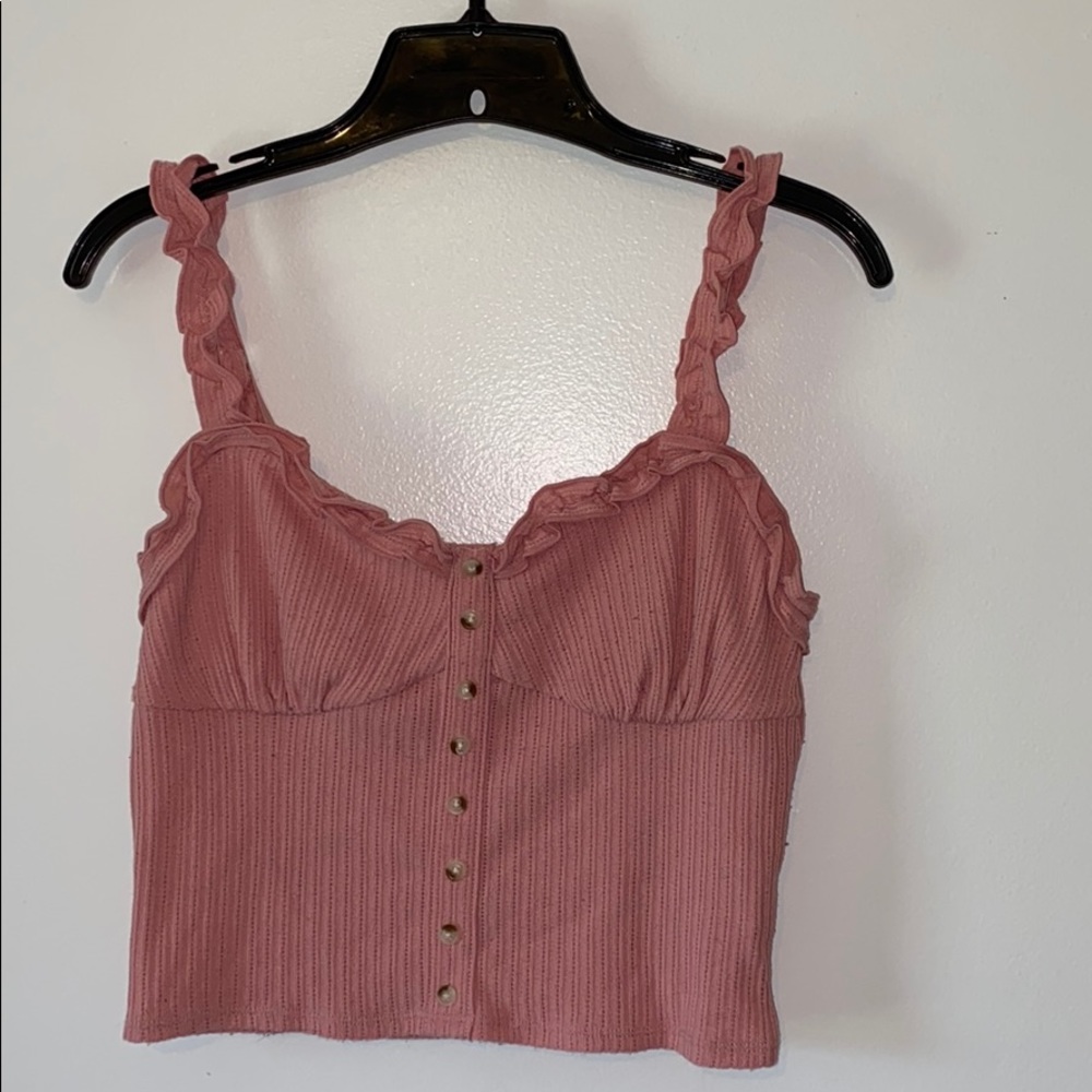 Pink tank top